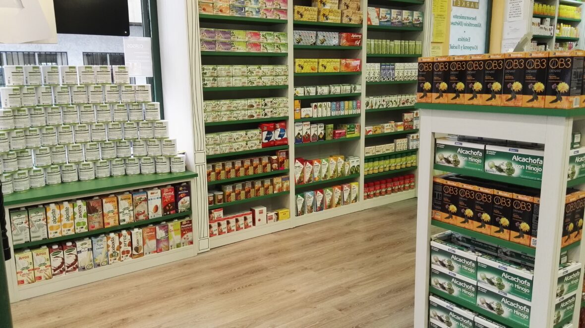 Establecimiento con complementos y alimentos naturales